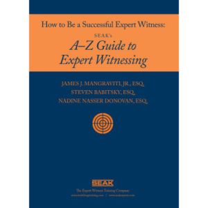 How to Be a Successful Expert Witness